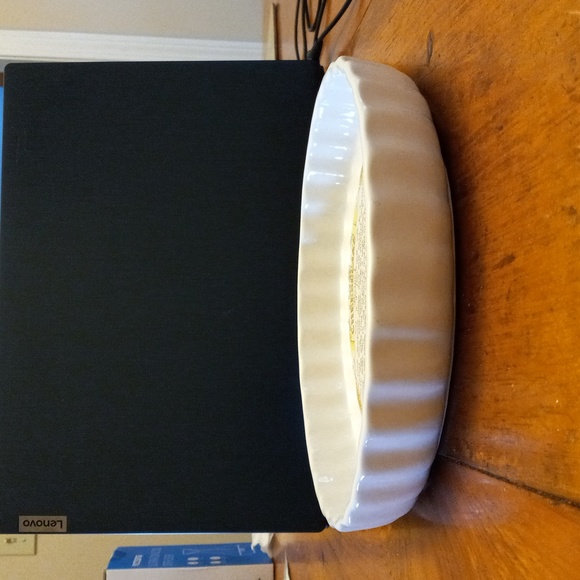 Ashley CeramicsEnglandVintage Flan/Quiche/Pie Dish Oven/Micro/Freezer Proof NWOT - Picture 10 of 14